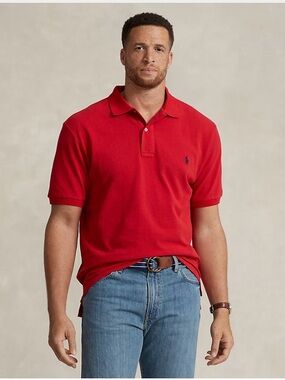 Polo by Ralph Lauren Red Short-Sleeve Classic Polo